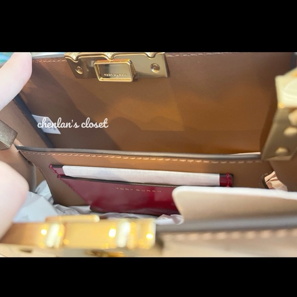 Authenticated NEW Tory Burch Mini Eleanor Satchel - Picture 11 of 16